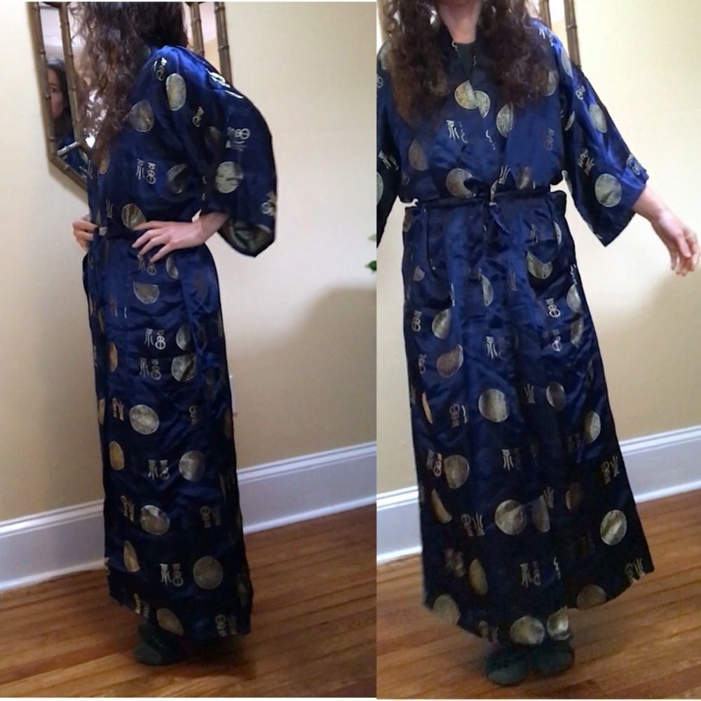 Authentic Japanese Dressing robe, kimono (XL)